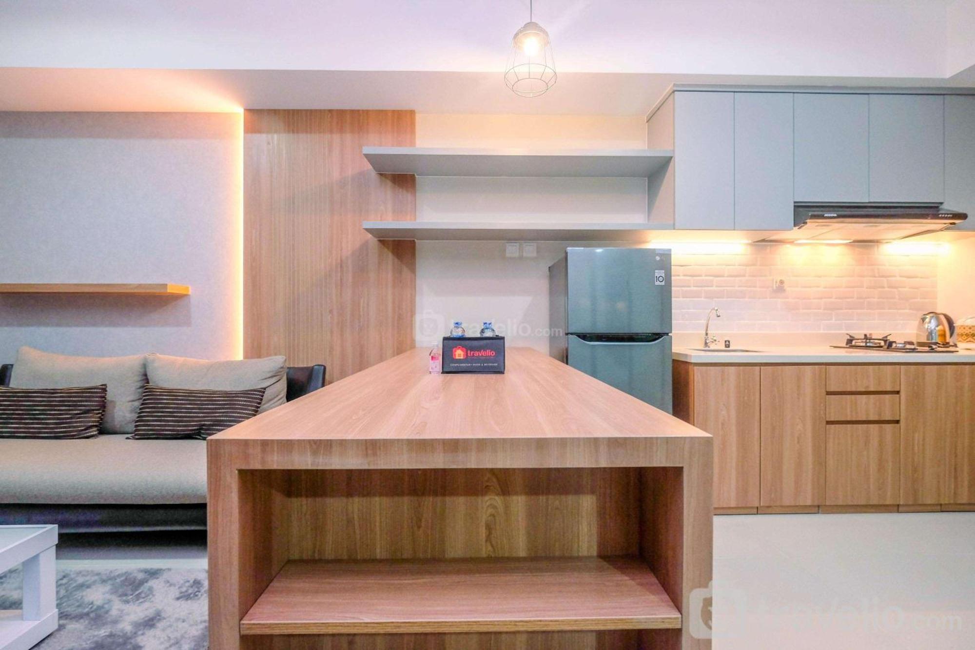 Cozy 2br Nine With View By Travelio Pangsapuri Jakarta
